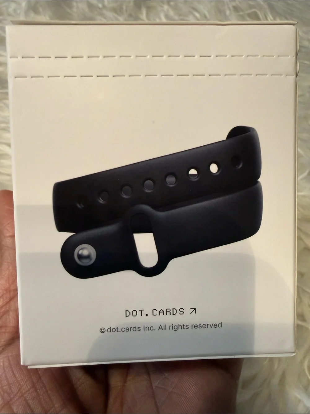 dot. Smart band - sleek black finish